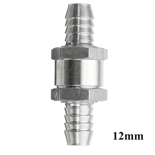 Válvula de retención de aluminio de 8mm para sistemas de combustible 6