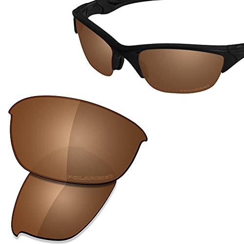 Image of SAUCER Premium Replacement Lenses & Rubber Kits for Oakley Half Jacket 2.0 OO9144 | UV400 Protection, Anti-Scratch