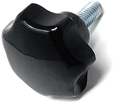 Sterngriffschraube M8 X 80mm - Schwarze Schraube Mit 63mm Griffdurchmesser