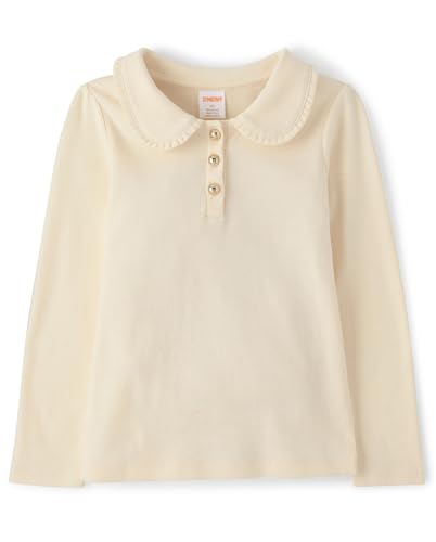 Gymboree Girls and Toddler Long Sleeve Peter Pan Collar Top
