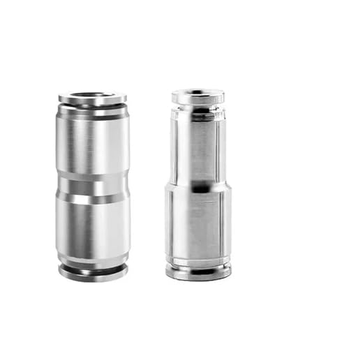 Raccord pneumatique droit PG résistant à la corrosion en inox 304