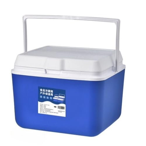 TIKHJ 食品の冷蔵・鮮度保持ボックス、車載式ポータブル屋外ピクニックエアコン (ブルー)