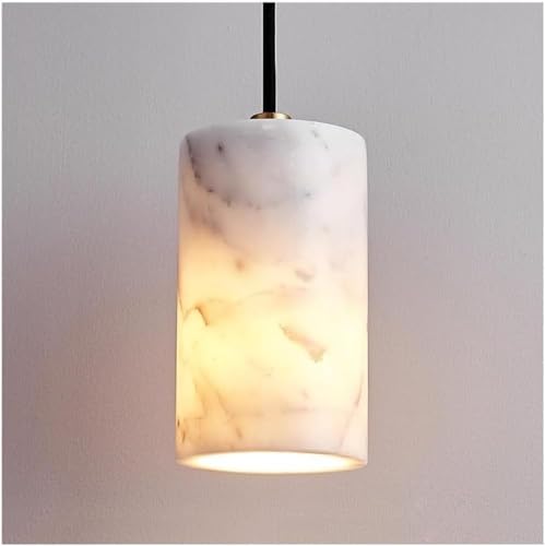 Vase en marbre blanc naturel cylindrique haut de gamme pour intérieur chic