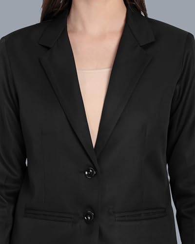 Image of ROCKSY Smart Casual & Formal Blazer for Women, Regular Fit Stylish Blazer for Women