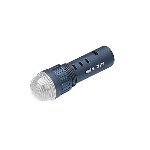 Luz indicadora blanca AD17-16B de cabeza esférica y bajo consumo AC220V W