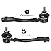 Detroit Axle - Front 6pc Suspension Kit for 2010-2013 Kia Soul 2 Sway Bar End Links 2 Lower Ball Joints 2 Outer Tie Rods 2011 2012 Replacement