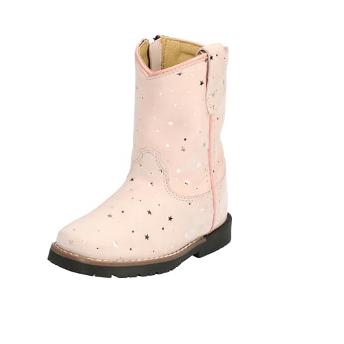 Image of Smoky Mountain Boots Toddlers' Autry Square Toe Leather Western Cowboy Boots