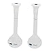 Aexit Experiment Laboratory gauge 25ml PP Plastic Cone Measuring Cup Clear 2pcs