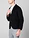 [BLANKNYC] Mens Luxury Clothing Modern Interpretation Wool Blend Blazer Jacket, Comfortable & Stylish Coat, Paint It Black, Medium