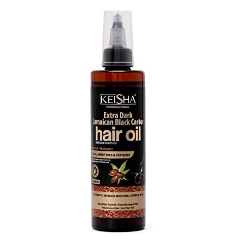 Keisha Extra Dark Jamaican Black Castor Hair Oil 150ml hair growth booster Cover