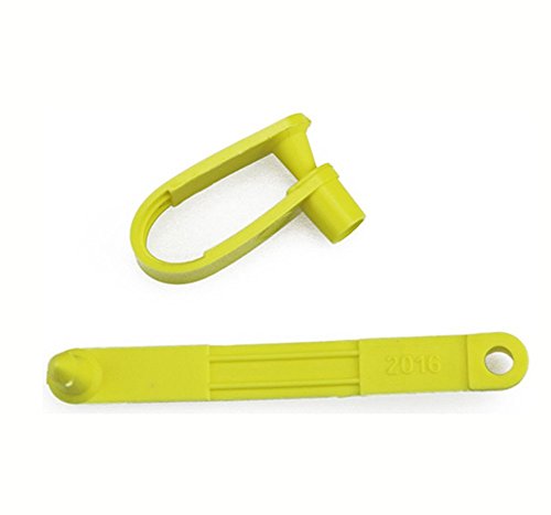 Marchi auricolari monopezzo con numero 001-100 per...