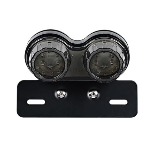 Feu arrière de frein à LED universel 12V clignotant arrière moto avec support