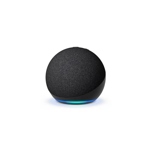 Echo Dot (5e génération, modèle 2022) | Enceinte connectée Bluetooth et Wi-Fi au son puissant encore plus imposant, avec Alexa | Anthracite