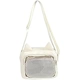 Borsa carina con estetica Y2K: questa borsa è perfetta per ama le vibrazioni nostalgiche 'era Y2K. È zaino alla moda e funzionale per ragazze adolescenti.