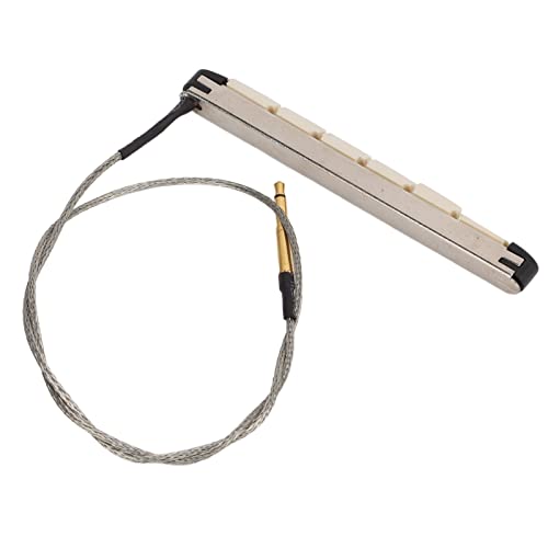 Bognajin Guitarra Captador Ponte Tira Integrada Para Guitarras Folk Acústicas-design Compacto E Remo