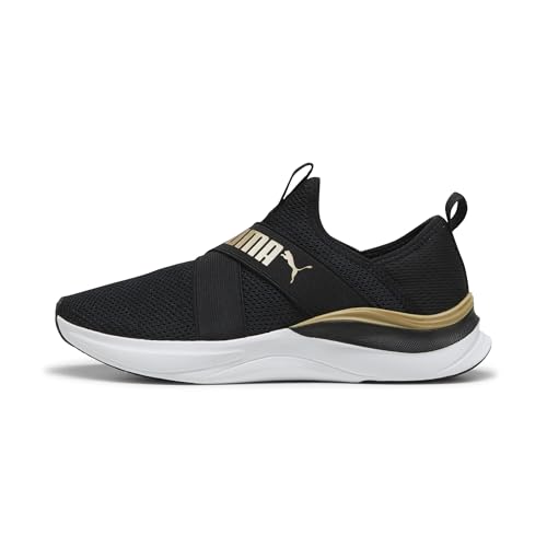 Image of PUMA Womens Softride Mayve Running Sneakers Shoes - Black
