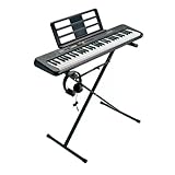 Casio CT-S195AD Portable Keyboard in Black, with Stand, Headphone & Adapter
