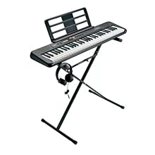 Specifications 61 key Keyboard Headphones Casio stand 48 Voice polyphony 400 Sounds 60 Preset-Songs Reverb Volume Sync EQ Learning Function Automatic accompaniment 77 Preset rhythms One-touch preset Dance Music mode Registration Ability to connect to...
