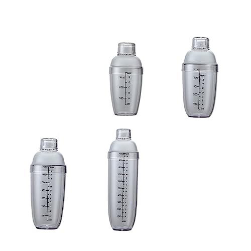 Cabilock Coctelera De Plástico Set De 5 Tazones Criba Vibradora 350ml-1000ml Bar