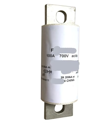 Fusible FWP-100A 700 VCA/CC de haute précision avec un pouvoir de coupure optimal