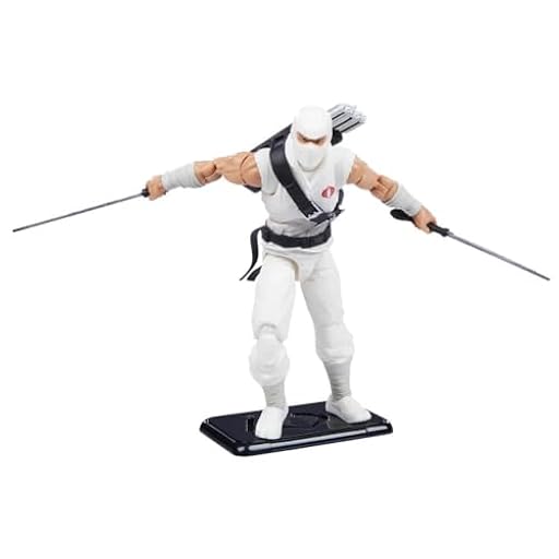G. I. Joe Classified - Figura de acción de 6 pulgadas exclusiva retro - Storm Shadow, F4769 | Ya disponible en tu tienda friki favorita! En mundofriki.es!