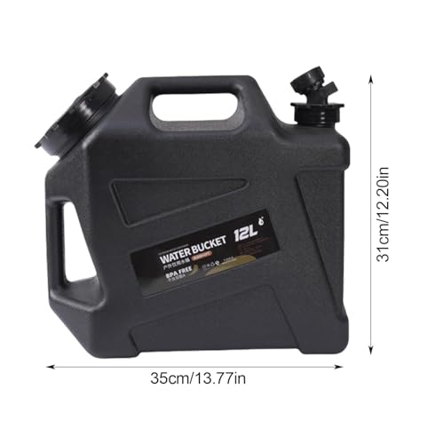 Solutions de stockage d'eau de camping 12L pour éviter les fuites en voyage