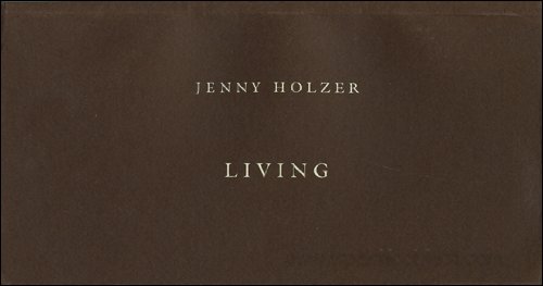 Amazon.com: Living by Jenny Holzer (1998-05-04) (French Edition ...