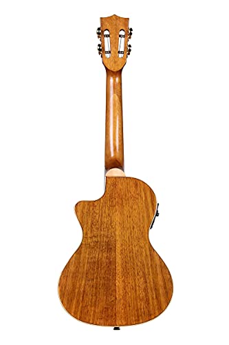 Kala KA-KTGE-C Ukulélé ténor Hawaiian Koa Gloss avec pan coupé et égaliseur - Les Beatles, Paul McCartney, John Lennon, RIngo Starr, George Harrison Kala KA-KTGE-C Ukulélé ténor Hawaiian Koa Gloss avec pan coupé et égaliseur – Image 6