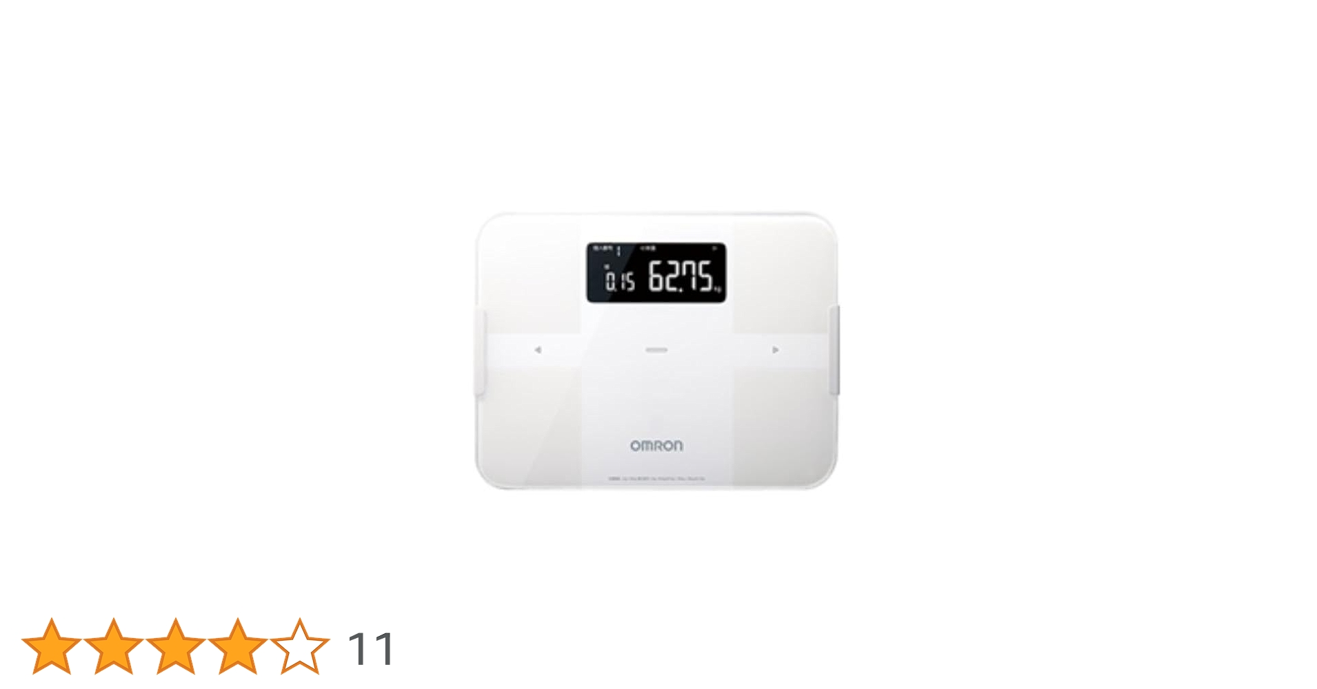 Amazon | オムロン 体重体組成計 カラダスキャン ホワイト KRD-608T2-W