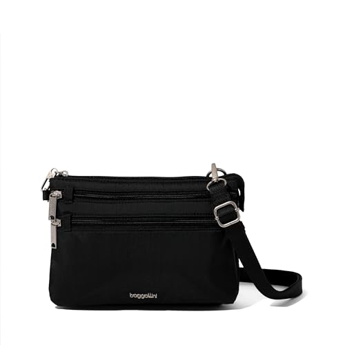 Image of Securtex Anti-Theft Stash Crossbody - 9.25 inchx 6.25 inch Travel Safe Bag w /Locking Zippers