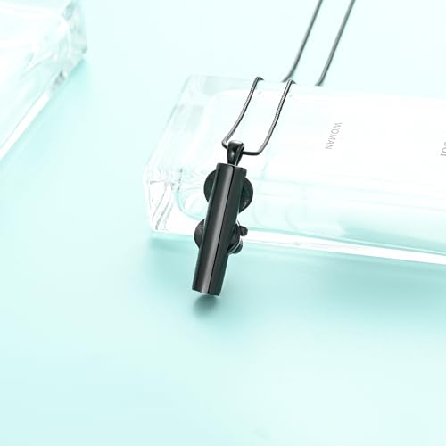 Collier funéraire acier inoxydable de qualité supérieure avec pendentif patte