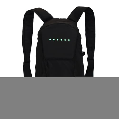 Sac à dos clignotant vélo sécurité réfléchissant télécommande USB running - 5