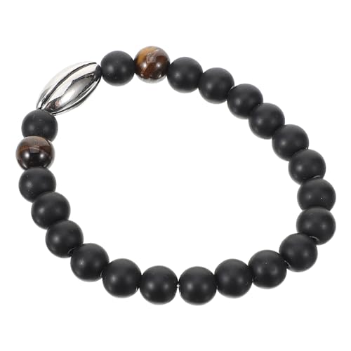 VALICLUD Bracelet Naturelle Avec Charme Rugby Pour Hommes Bijou Élastique Élégant Accessoire De Mode Polyvalent Pour Toutes Occasions