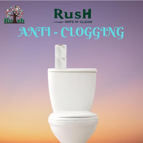 Image of Rush Premium Toilet Tissue Roll Paper (6 Pcs, 200 Pulls)