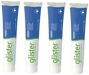 Glister Cavity Protection, Whitening, Plaque Removal Multi Action Toothpaste - 190g (Pack of 4)