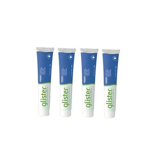Amway Glister Cavity Protection, Whitening, Plaque Removal Multi Action Toothpaste - 190g (Pack of 4)