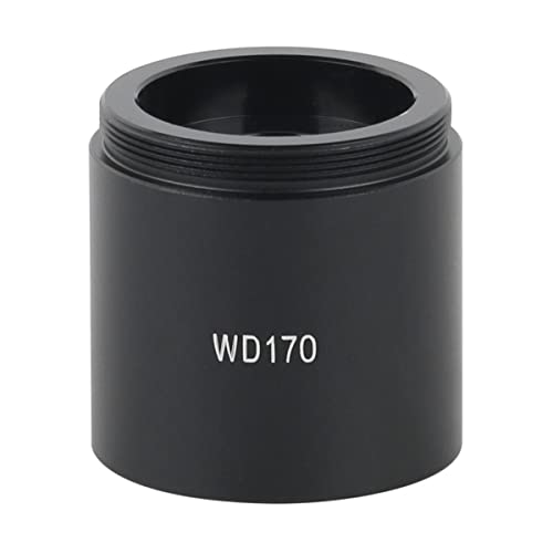 Microscope 160X 320X 105X Zoom C Mount Lens WD105 WD210 WD170 Auxiliary Objective Glass Lens(WD170)