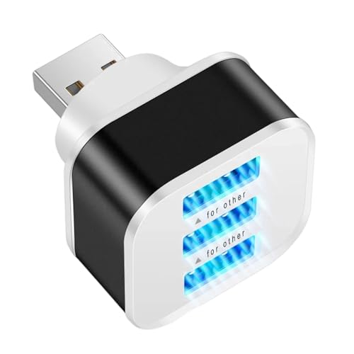 ���^ USB2.0 �A�_�v�^�}���` USB �X�v���b�^�G�N�X�e���_�[�R���s���[�^�A�N�Z�T���[ 1 �I�X 3 �|�[�g�����G�L�X�p���_�[���b�v�g�b�v�p USB �A�_�v�^�d��