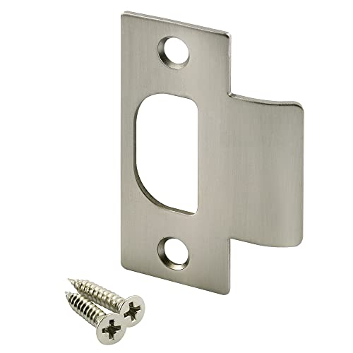 Prime-Line E 2484 Tee Strike for Schlage Locks with Screws, Satin Nickel Finish (Single Pack) Prime-Line E 2484 Tee Strike for Schlage Locks with Screws, Satin Nickel Finish (Single Pack)
