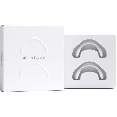 Image of Intake Breathing Extra Intake Bands (Pack of 2), Extra-Small (S1), Matte White. (Tabs NOT Included)