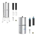 Waterdrop Gravity-fed Water Filter System, NSF/ANSI 42&372 Standard, Reduces Fluoride and up to 99% of Chlorine