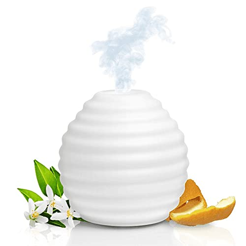 Puressentiel - Diffuseur d'huiles essentielles Humidificateur Ultrasonique - API - Diffuseur Aromathérapie lumière d'ambiance, silencieux