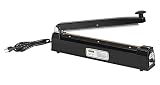 Aviditi Powerseal 20' Impulse Manual Heat Sealing Bag Machine for Closing Plastic Poly Bags and Tubing (1 Machine)