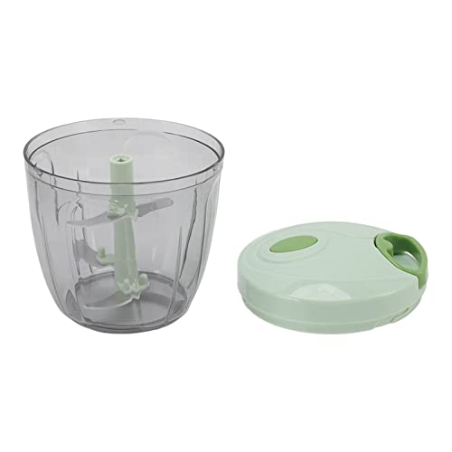 ANGGREK Manual Meat Grinder with Stainless Steel Blade, Multifunction Handheld Vegetable Chopper for Kitchen, Small Pulling, Food Grade Material