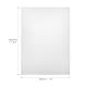 QWORK® 125 Stück Dental Lätzchen, Tattoo Reinigungspad, 33x45cm, für Dental, Tattoo und Tray Abdeckungsanwendungen, weiß