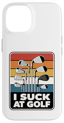 I Suck At Golf Joke ʔSt s Ȓj St X}zP[X iPhone 14 p