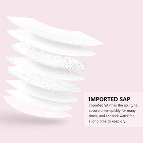 STOBOK 1 Pacote de Fraldas DescartÃ¡veis â€‹â€‹Para BebÃªs Durante a Noite RespirÃ¡vel CalÃ§as de Do