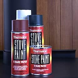 270-02 Satin Black Stove Paint 12 oz - Case of 12