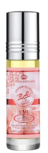 Al Rehab Cherry Flower Concentrated Perfume, 0.2 Ounce (Unisex)