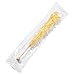 Gold Rock Candy Sugar Sticks - Original Sugar Flavored - 12 Individually Wrapped Gold Candy